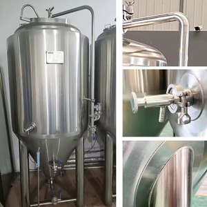 Equipo de Elaboración de Cerveza Usado de 500L, Tanques de Acero Inoxidable 304, Equipo de Fermentación de Cerveza para Fábrica - Product Image 4