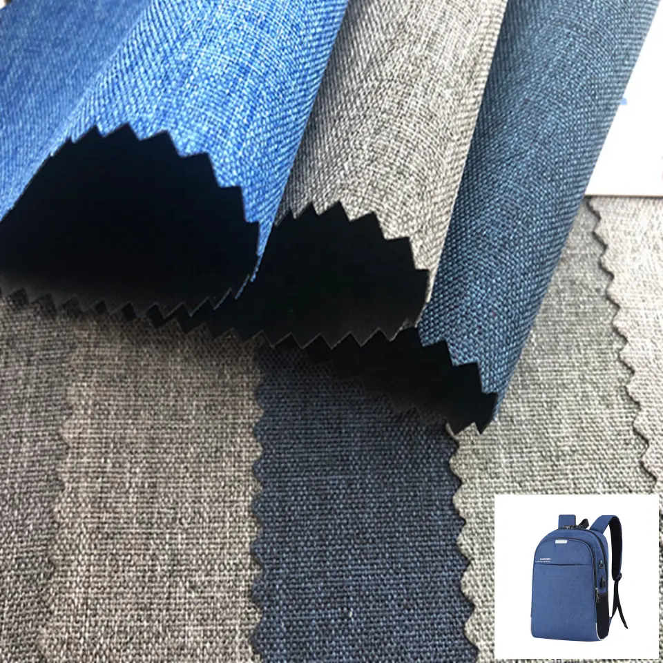 Thấp moq Polyester lớp phủ vải Túi ba lô Oxford vải 300dx300d cho túi