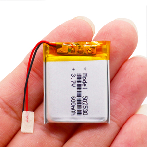 Пользовательский 502530 370 мАч 600 мАч 3,7 в литий-полимерный аккумулятор, литий-ионные аккумуляторы, перезаряжаемые батареи, литий-полимерные батареи - Product Image 2