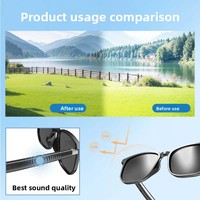 Gafas Inteligentes Fotocromáticas con IA, Asistente de Voz, Navegación, Control Táctil, Marco de PC, Llamadas Manos Libres, Música, Batería Grande de 200 mAh