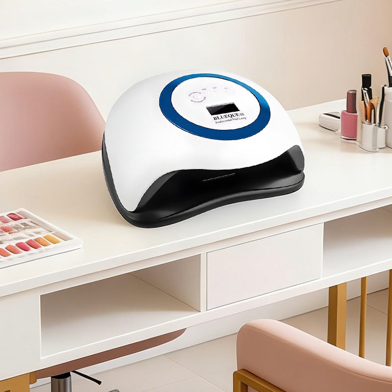 High Power UV LED Nail Dryer 168W 42 Gold Wire Beads 10s Quick Cure Custom Color 2 Options for E-commerce Seller