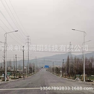 Farola LED HJLL128 de 120W con Poste de 10 Metros de Altura para Iluminación Vial - Product Image 2