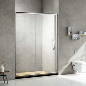 Phòng tắm vòi sen sàn vuông thoát nước bìa với cửa trượt và khung thiết kế hiện đại cho khách sạn phòng tắm-3-năm bảo hành - Product Image 3