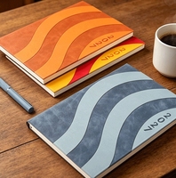 Carnet de notes A5 2027 à couleurs contrastées, pages intérieures épaisses, cadeau de bureau professionnel