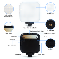 Mini panneau LED portable pour éclairage vidéo et photo, idéal pour embellir les jambes, avec fonction audio et vidéo intégrée