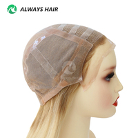 Perruque médicale pour femmes, perruque en cheveux humains, perruque en dentelle française en silicone, cheveux chinois Remy, 18 pouces, densité 120%
