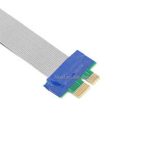 Modulo PCI <span class=keywords><strong>Expre</strong></span> X1 PCI-E Carta della Colonna Montante di Estensione Ribbon Flex Cable trasferimento R20 - Product Image 3