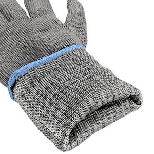 <span class=keywords><strong>Gant</strong></span> résistant aux coupures en <span class=keywords><strong>maille</strong></span> d'acier inoxydable 316L, qualité alimentaire, pour boucher, sécurité, traitement <span class=keywords><strong>de</strong></span> la viande, cuisine, décorticage d'huîtres - Product Image 4