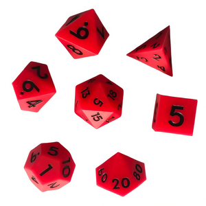 Feeron Eco-friendly Silicone <b>Polyhedral</b> Modern Adult RPG Pathfinder <b>Dice</b> 16mm DND Board Game 7-Piece Set Packaging 3-4 Players - Product Image 4