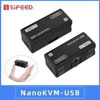 Sipeed NanoKVM-USB Hitam NanoKVM USB KVM USB 4K berukuran jari untuk Server/SBC