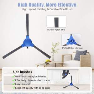 Cepillo lateral principal y filtro de aspiradora, accesorio para <span class=keywords><strong>Goovi</strong></span> 1600PA D380 D382 coredly R3500 R3500S R550 Bagotte BG600 iMartine C800 D900 D90 - Product Image 5