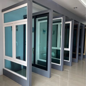Fenêtre à battant à rupture de pont thermique série 90, cadre en aluminium, <span class=keywords><strong>double</strong></span> <span class=keywords><strong>vitrage</strong></span>, pour balcon et salon - Product Image 2
