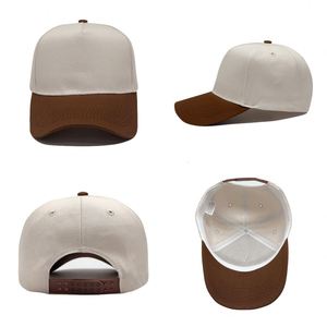 Casquette de baseball en coton pur, style 5 pièces, pour logo personnalisé - Casquette de chauffeur de camion - Casquette de baseball à calotte rigide, vente en gros - Product Image 2