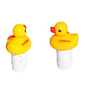 Equipo de piscina Dispensador automático de dibujos animados Flotador Caja de medicina Pato Flotador <span class=keywords><strong>Pastillas</strong></span> Caja dispensadora de piscina - Product Image 1