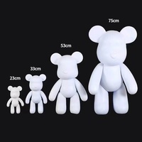 Neue Mode 18/23/33/53/73 CM DIY Flüssigbär Plastik-Teddybär-Spielzeug für Kinder