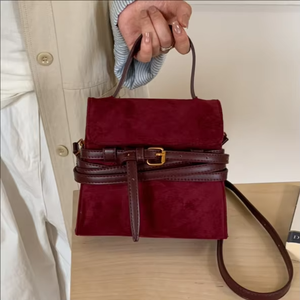 Bolso de Mano Mate de Diseño Exclusivo para Mujer, Nuevo Modelo 2025, de Alta Gama, con Cierre de Solapa, Forro de Poliéster, a la Moda - Product Image 4