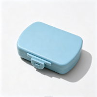 Boîte à pilules portable mini 6 compartiments en plastique pour voyage, étui de rangement pour médicaments, personnalisable avec logo pour usage quotidien