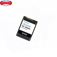 En stock OTS1930 pour Ultrastar DC SN640 7.68TB NVMe G3 0.8 DWPD 7mm ISE 2.5 pouces WUS4BB076D7P3E3 Lecteur à État Solide