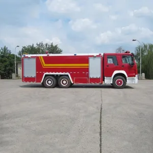 Sinotruck Watertank Gevecht Vrachtwagen Brandpomp Monitor 119 Howo Brandweerwagen 15000l Capaciteit Goede Prijs