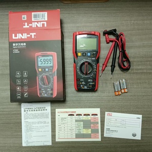 ใหม่ UNI-T UT89XD มัลติมิเตอร์ดิจิตอลความแม่นยำสูงจอแสดงผล LCD ป้องกันการไหม้ มัลติฟังก์ชั่นยูนิเวอร์แซลมิเตอร์แรงดันไฟฟ้าความจุ - Product Image 2