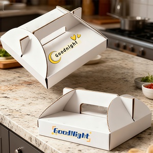 2025 nouvelle boîte à <span class=keywords><strong>Pizza</strong></span> personnalisée réutilisable 33 35 Cm 7/9/12 pouces boîte de livraison d'emballage de <span class=keywords><strong>Pizza</strong></span> en papier ondulé avec votre propre Logo et poignée - Product Image 1