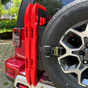 2 Stück Anti-Rutsch-Rettungs-Flucht brett Crawler Autoteile Offroad-Fahrzeuge/Autos/Pickups/SUVs/RVs Notfall werkzeuge mit Matten zubehör - Product Image 6