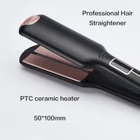 उच्च गुणवत्ता पेशेवर सीधे बाल उपकरण प्रतिष्ठित 2 इंच अवरक्त बाल straighteners स्वीकार किए जाते हैं