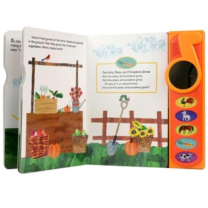 <span class=keywords><strong>Livre</strong></span> sonore pour enfants avec <span class=keywords><strong>miroir</strong></span> et 5 boutons pour émettre des sons d'animaux de la ferme - Product Image 3