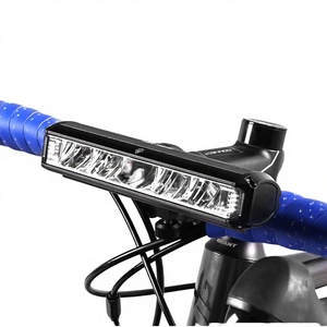 Quanxin Aluminum Alloy 2000mAh 1000 Lumen LED High Brightness Handlebar <b>Light</b> Night Riding Rechargeable USB Built-In Battery - Product Image 2
