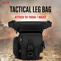 Sac de jambe tactique, sac banane multi-poches pour la randonnée, le camping et les voyages
