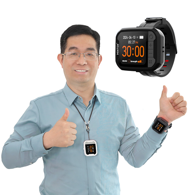 Laser Therapy Wrist Watch 650nm Low Level High Intensity Dr Laser Therapeutic Watch for Rhinitis Diabetic Hypertension Treatment
