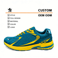 Chaussures de course pour hommes de luxe de la meilleure qualité, respirantes, tendance, à lacets épais, chaussures décontractées pour la marche