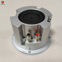 Haut-parleur rond passif avec radiateur de basses PA étanche dans le haut-parleur de douche de plafond 4 Ohms 10-30W corps en métal