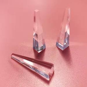 샤프 엣지 라이트 콘 모양 <span class=keywords><strong>10mm</strong></span> BK7 B270 유리 광학 태양광 발전 라이트 파이프 프리즘 우수한 성능 - Product Image 3