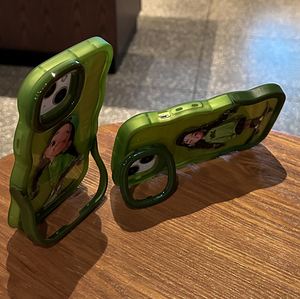 Skateboard Girl Print <span class=keywords><strong>Invisible</strong></span> Double Holder Wave Edge TPU Funda para teléfono móvil para Iphone X Xr Xs 11 12 13 14 15 16 Pro 17 - Product Image 6