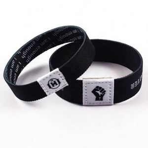 Bracelet élastique double face en tissu de luxe, design sportif et élégant, directement de l'usine - Product Image 1