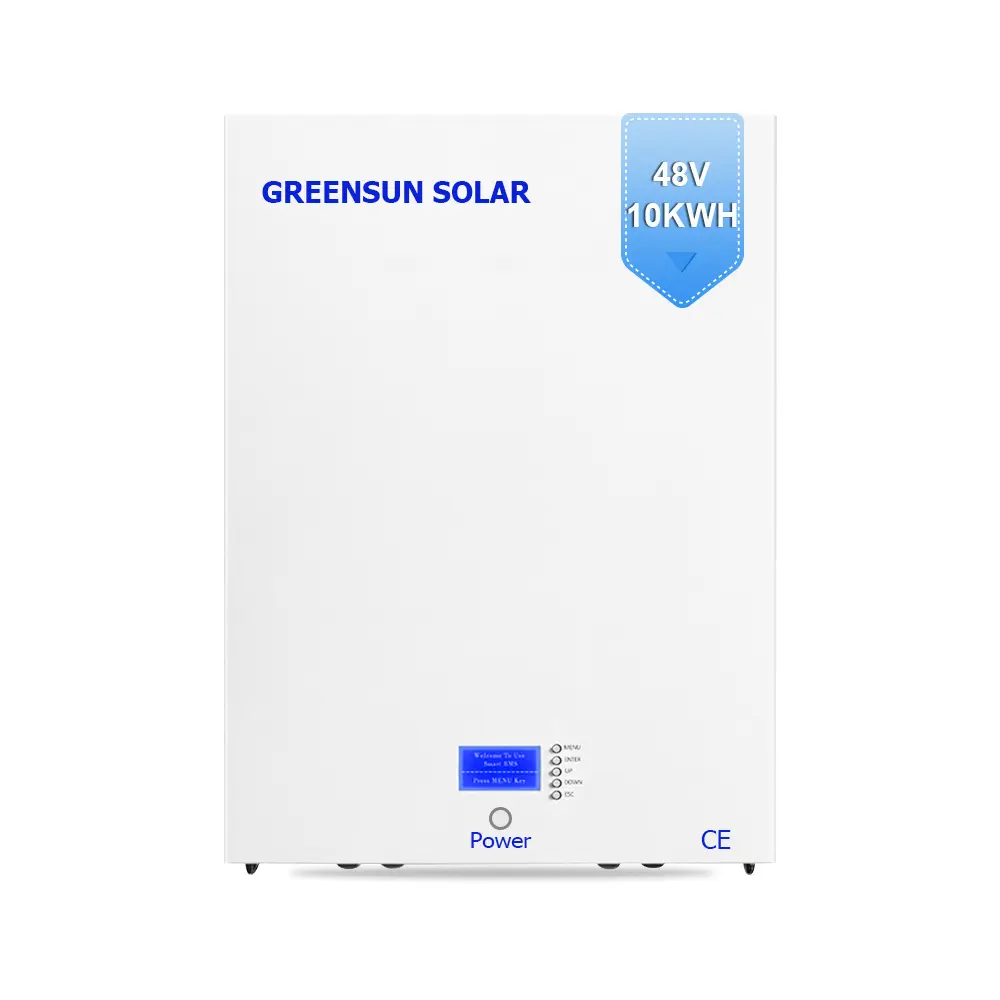 10Kwh Greensun Lithium Ion Battery Lifepo4 48v 200ah Tesla Powerwall Solar Storage Battery