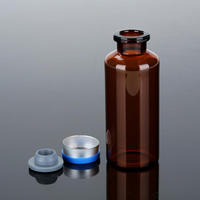 Flacon en verre borosilicate ambré, vente en gros, OEM, haute qualité, filtre UV pour le stockage de réactifs de laboratoire, la bio-recherche et les gouttes pour les yeux