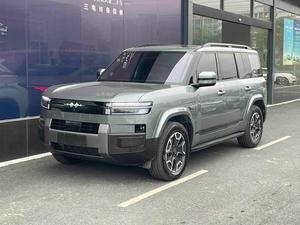 BYD Leopard Titanium 7 PHEV 2025 Usado, 200KM, 2WD, Edición Máxima, 5 Puertas, 5 Asientos, SUV <span class=keywords><strong>BAO</strong></span> 7 para Todoterreno, Gris sobre Naranja - Product Image 2