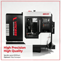 Centre d'usinage vertical CNC VMC855, fraiseuse CNC haute vitesse, certifiée CE ISO avec contrôleur GSK