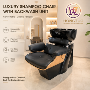 Modern Luxury Salon Shampoo Bed Barber Backwash Chair for Hair Salon Beauty Salon - Product Image 1