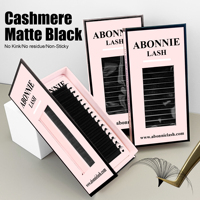 Fabricants d'extensions de cils en marque privée, extensions de cils extrêmement douces, extensions de cils classiques en cachemire, plateaux d'extensions de cils