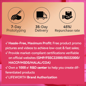 Lifeforn rasa mangga persik 5000mg kolagen laut peptida cair sachet mendukung kesehatan rambut kulit - Product Image 6