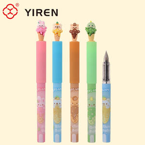 Yiren आइसक्रीम आकार लेखन फव्वारा पेन बच्चों के लिए उपहार और स्कूल का उपयोग - Product Image 2
