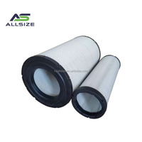 Filtre à air haute performance toutes tailles K3157 SK460-8 P777871 P777875 11033998/9 pour engins de construction, rouleaux compresseurs 480D 500