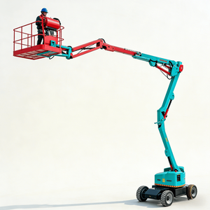 Plateforme élévatrice électrique à flèche télescopique Longqing TB11E-TB22E 20,2 m 4x4 avec double capacité de <span class=keywords><strong>charge</strong></span> et portée de 4,5 à 11,8 m - Product Image 1