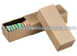 Paquete de grado alimenticio personalizado Dongguan Macarons caja de regalo de papel con inserto de ventana - Product Image 3
