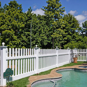 Pannelli per Recinzione in PVC Bianco - Steccato per Esterni per Cortile, Giardino e <span class=keywords><strong>Patio</strong></span> - Product Image 3