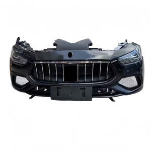 Ensemble de pare-chocs avant d'occasion de haute qualité avec radiateur pour <span class=keywords><strong>Maserati</strong></span> Ghibli GTS – Solution de réparation et remplacement tout-en-un - Product Image 3