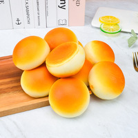 Jincan Jouet de décompression unisexe en PU souple à récupération ultra-lente, simulation de petit pain vapeur Wangzai, jouet alimentaire en forme de pain
